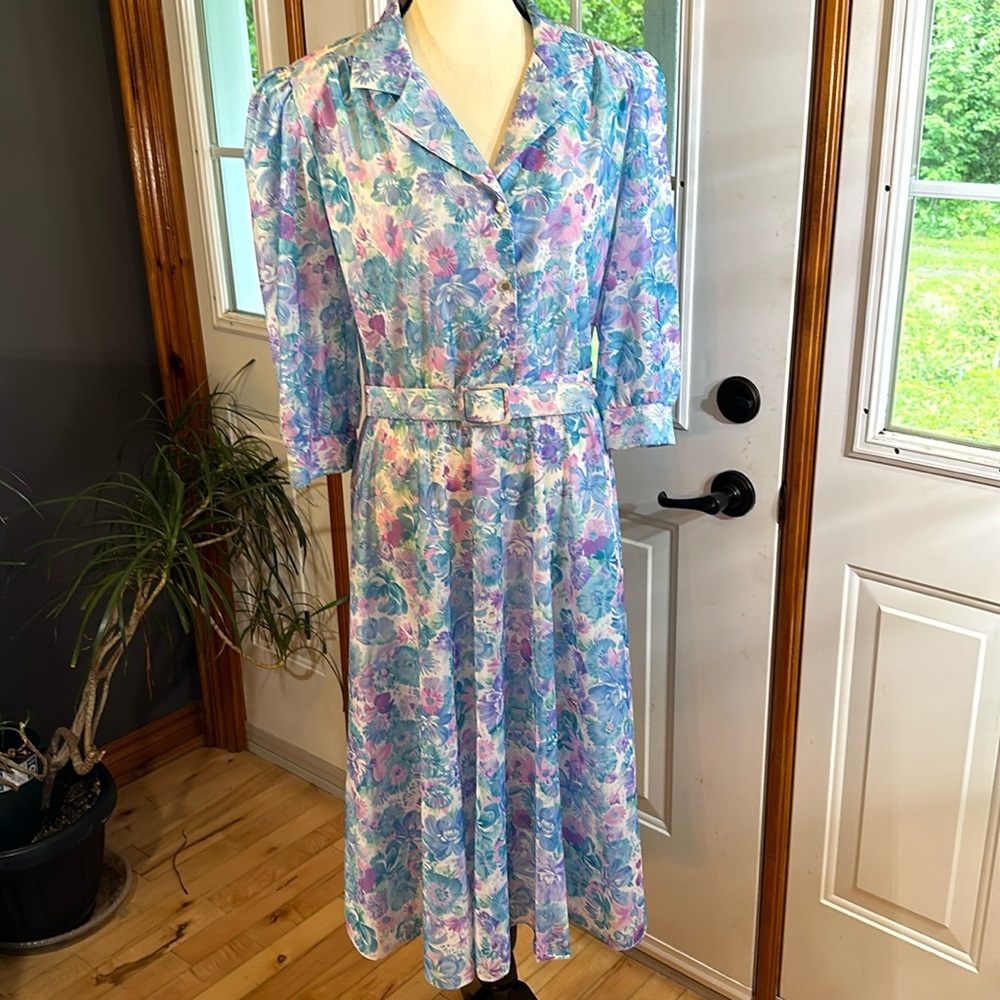 Vintage Tradition Sears Floral Dress